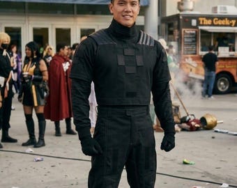 Mandalorian Flight Suit: Custom Bounty Hunter Cosplay, Cotton Blend