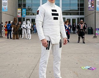 Star Wars Inspired White Mandalorian Cosplay Costume | The Star Wars Inspired Mando Flight Suit.