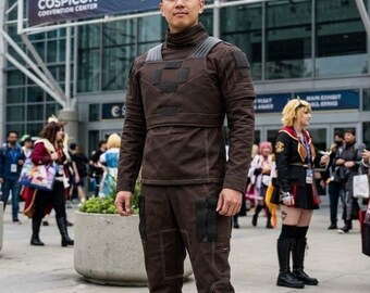 Din Djarin Mandalorian Flight Suit - 3-Piece Bounty Hunter Cosplay Costume