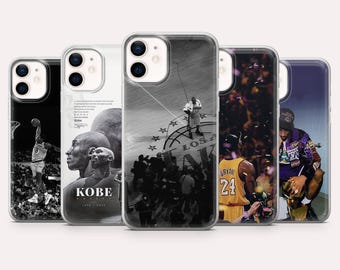 Kobe Bryant Phone Case NBA Basketball Band Cover for iPhone 17, 16, 15, 14, 13, 12, Samsung S25, S24, S23, S22,A16,A26,Pixel 10,9A
