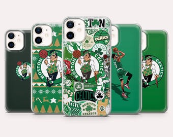 Boston Celtics Phone Case NBA Basketball Cover for iPhone 17, 16, 15, 14, 13, 12, Samsung S25, S24, S23, S22,A16,A26,Pixel 10,9A