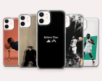 Anthony Edwards Phone Case NBA Basketball Band Cover for iPhone 17, 16, 15, 14, 13, 12, Samsung S25, S24, S23, S22,A16,A26,Pixel 10,9A
