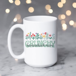 Crunchy Homeschool Mom Mug