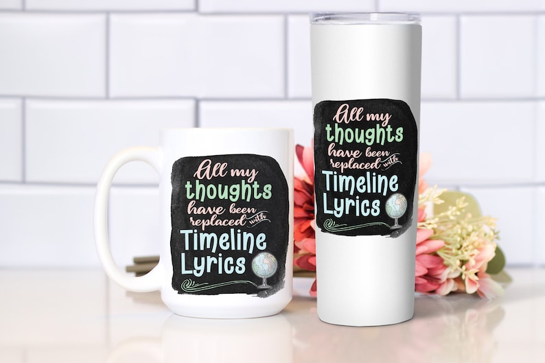 CC Timeline Mug or Tumbler, Coordinates with Classical Conversations and Claritas, Tutor Gift, Director Gift, Homeschool Mom, with Straw image 1