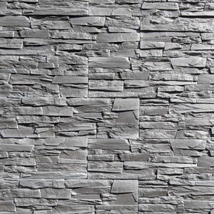 Dollhouse Stone Wall 1/12 Scale Miniature Printable Diorama Roombox Digital Download Grey Stone Wall Realistic