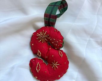 Letter Christmas Ornaments