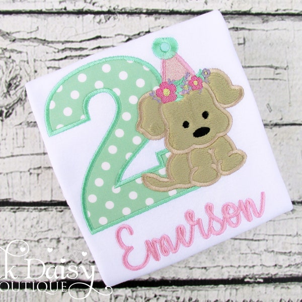 Puppy Birthday Shirt Etsy