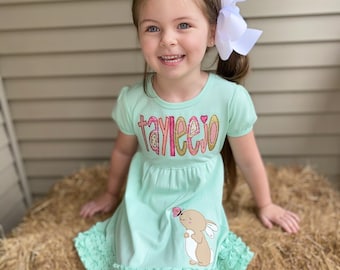 Coral Easter Dress - Etsy