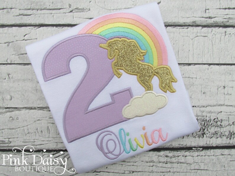 Unicorn 1st Birthday Outfit Unicorn Birthday Outfit Unicorn Tutu Pastel Rainbow Pastel Unicorn Rainbow Unicorn Ribbon Trim Tutu image 5