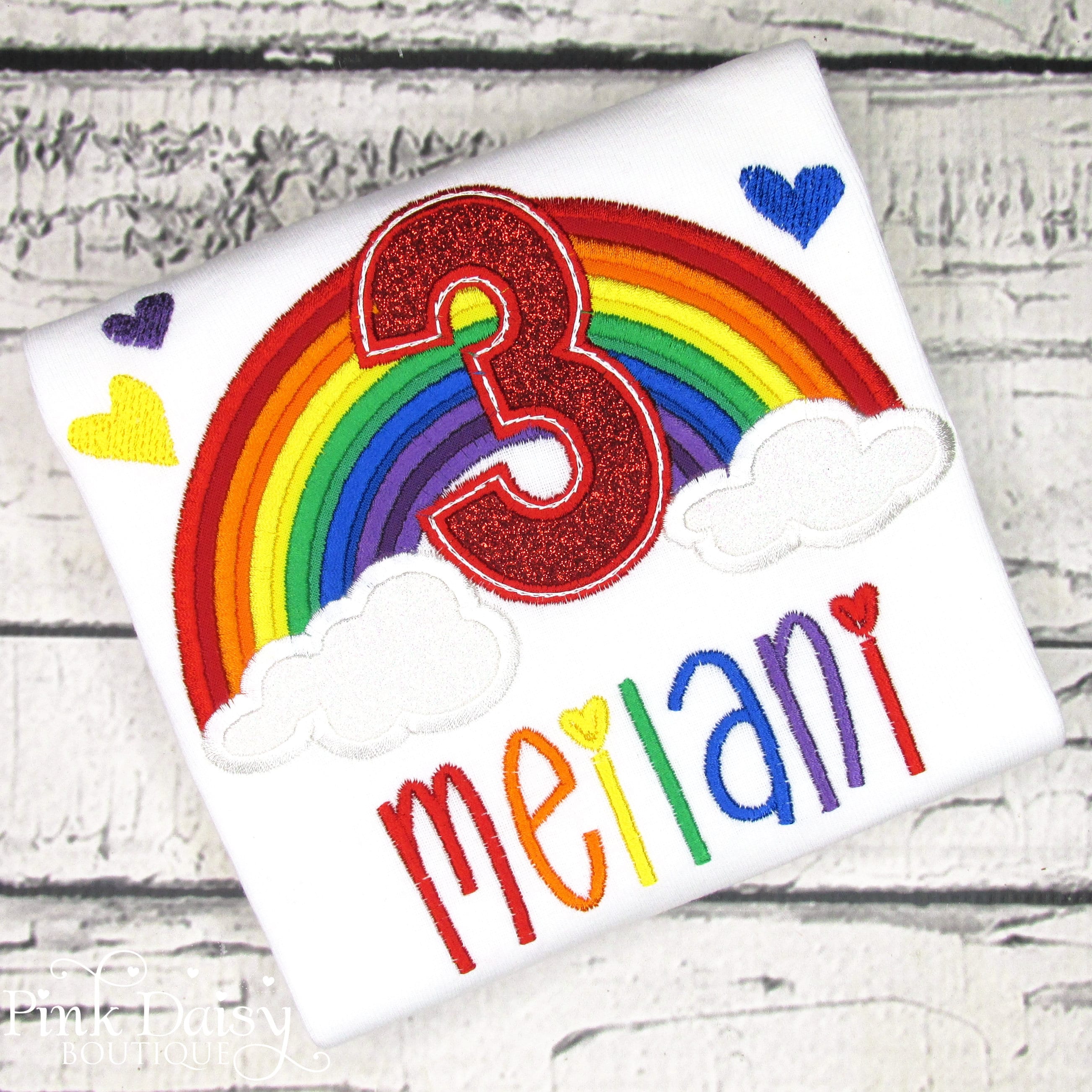 rainbow birthday shirt