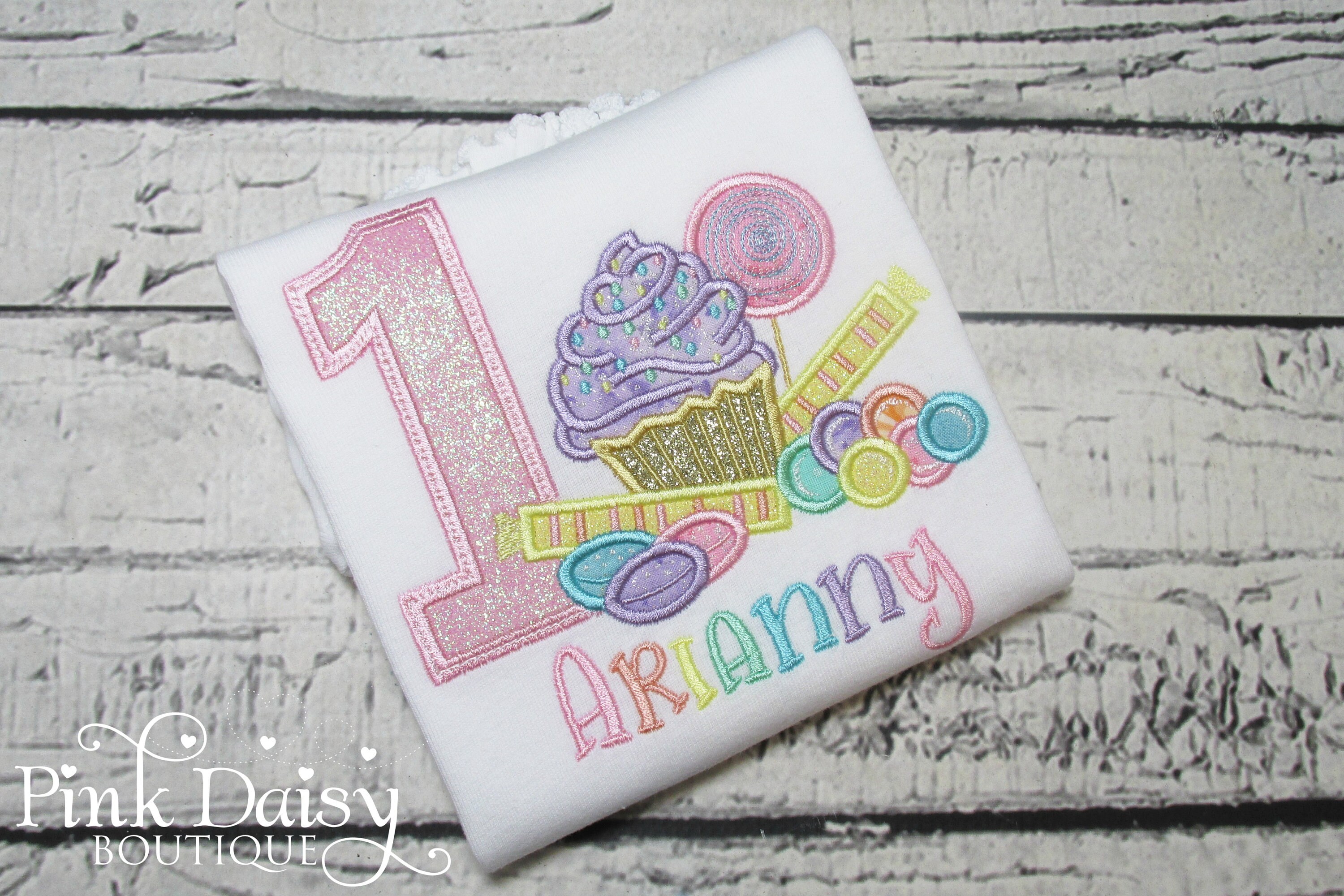 Pastel Candyland Birthday Outfit