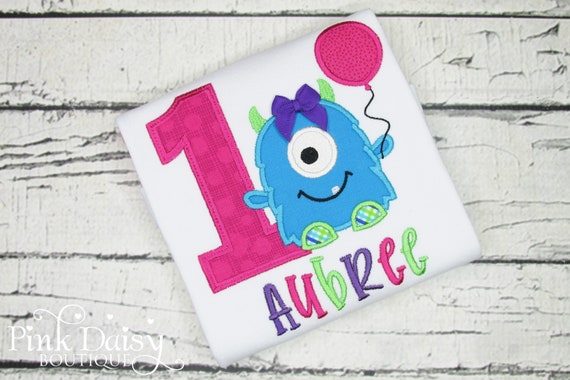 little monster 1st birthday outfit