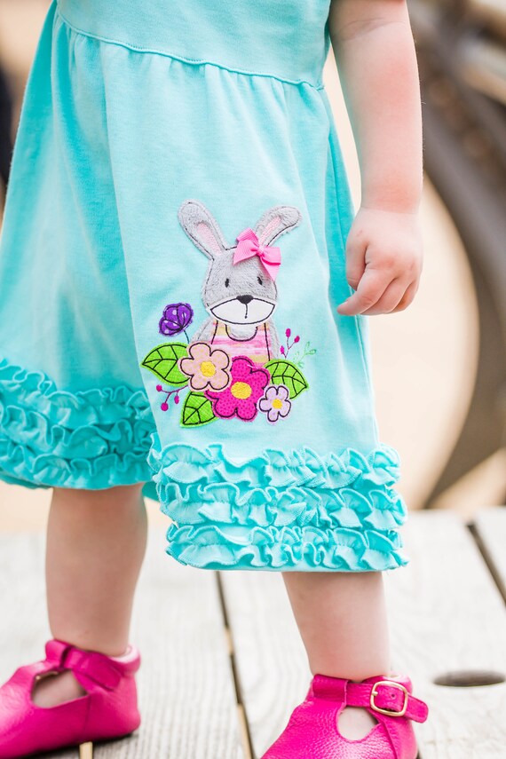 Baby girl easter bunny dress sale