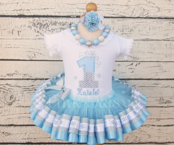 winter wonderland 1st birthday outfit