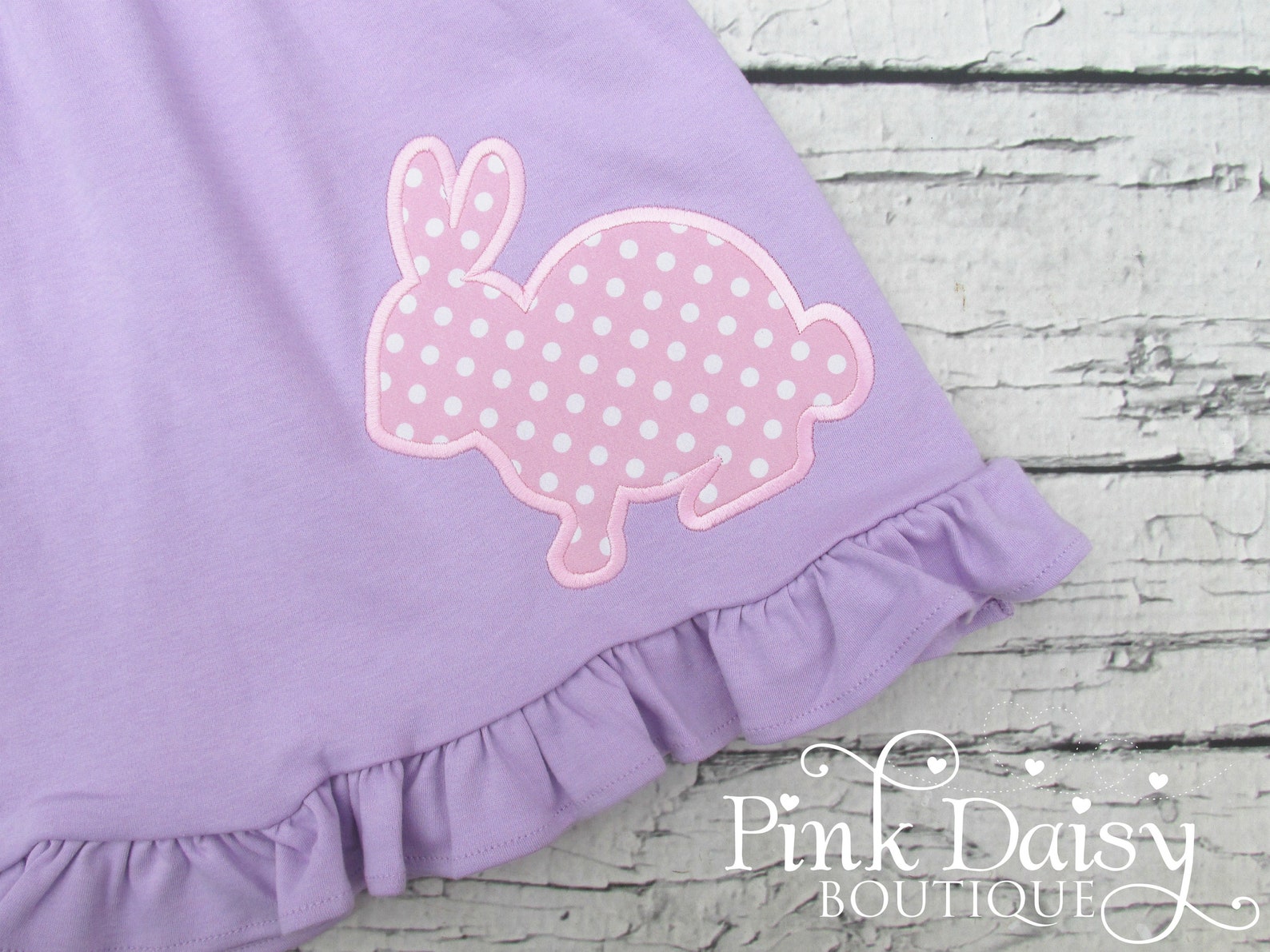 Girls Easter Cute Rabbit Dress