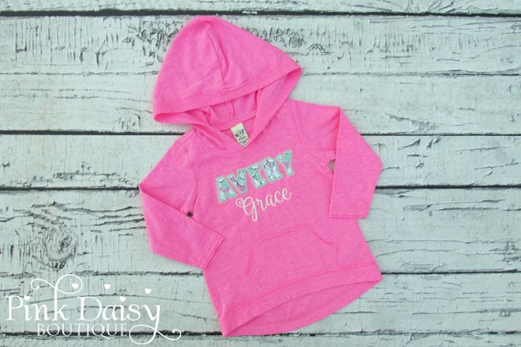 teal hoodie toddler