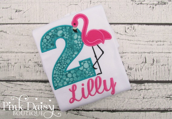Flamingo birthday shop outfit