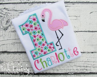 Flamingo Birthday Outfit Flamingo Tutu Set Flamingo First