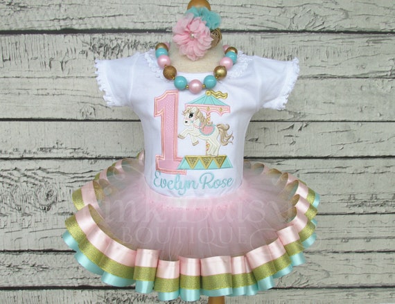 vintage 1st birthday tutu outfits