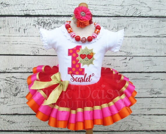 Sunshine Birthday Outfit - You Are My Sunshine - Ribbon Trim Tutu Set - First Birthday Dress - Gold Sunshine - Sunshine Tutu - Applique Tee Il_570xn