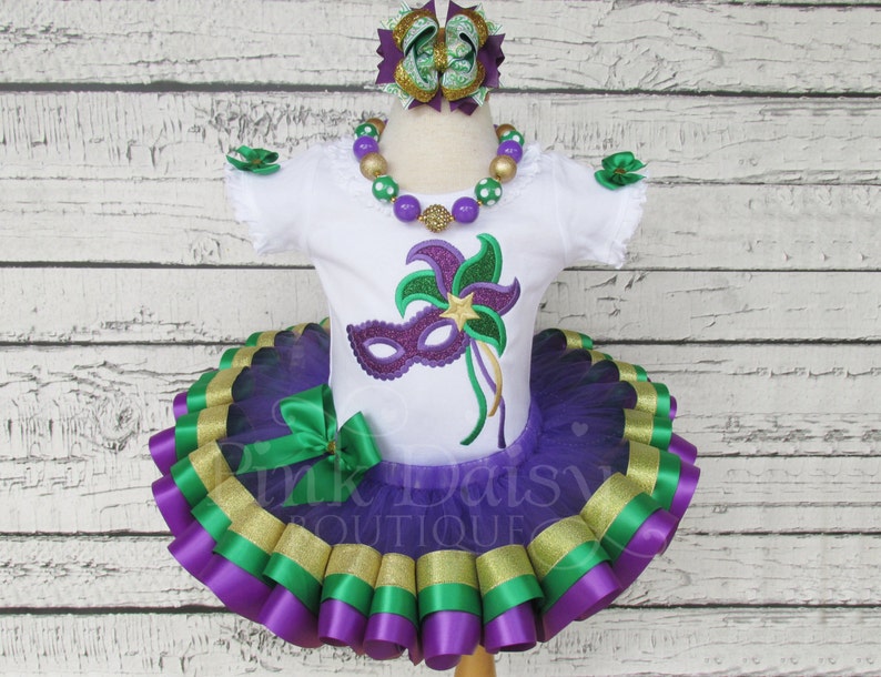 toddler mardi gras outfit nearby