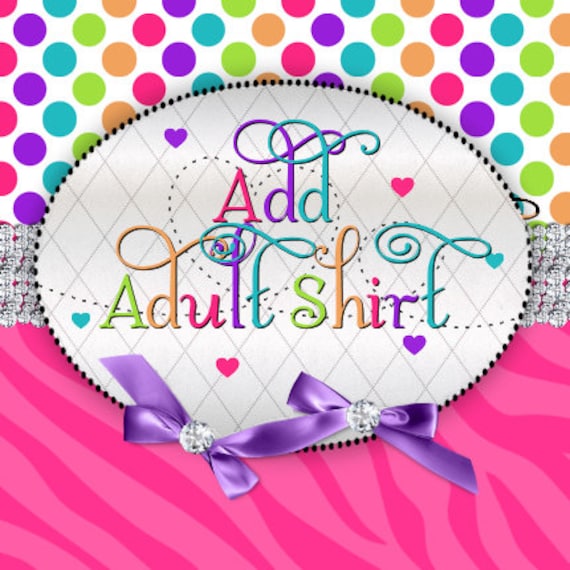 Add a Coordinating Adult Shirt Il_570xn