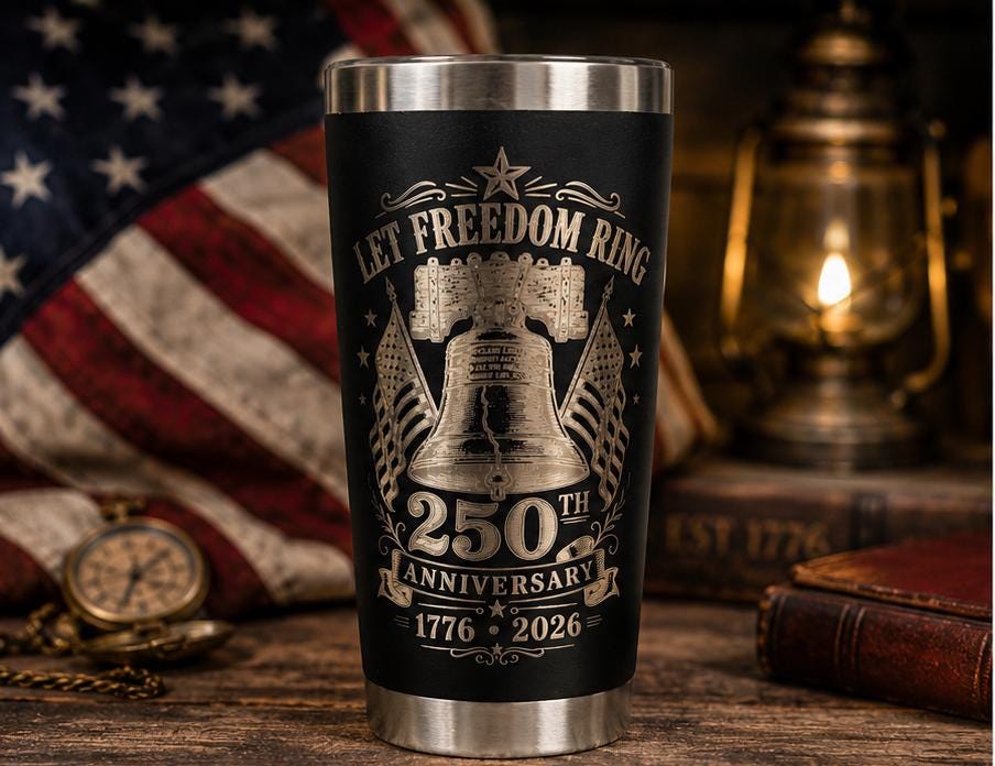 250th Anniversary Patriotic Tumbler