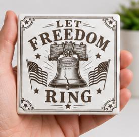 Let Freedom Ring Coaster