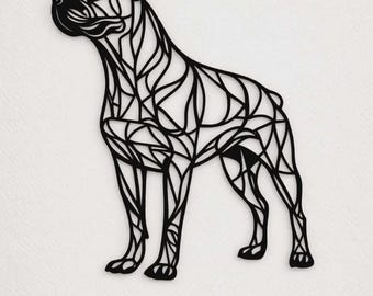 Rottweiler Dog wall art home decor