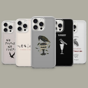 Six of Crows Handyhülle im Fantasy-Buch-Design für iPhone 17 Pro, 16, 15, 14, 13, 12, Samsung S26, S25, S24, S23 Fe, A16, A56, Pixel 10, 9 Pro