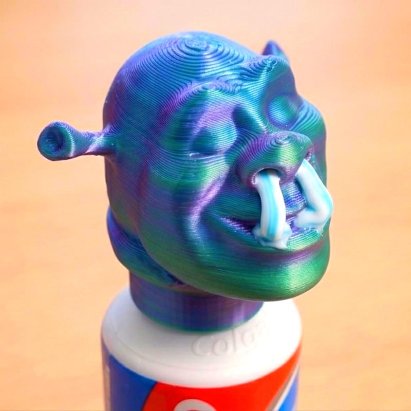 Shrek Toothpaste Dispenser - Etsy