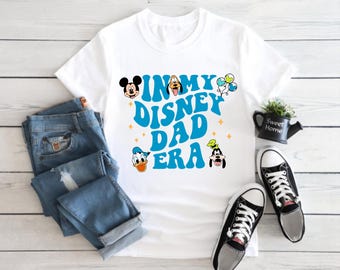 In My Disney Dad Era Shirt, Father's Day T-Shirts, Disney Dad Shirt, Super Dad Shirt, First Father's Day Gift Unisex Adult Tee Top