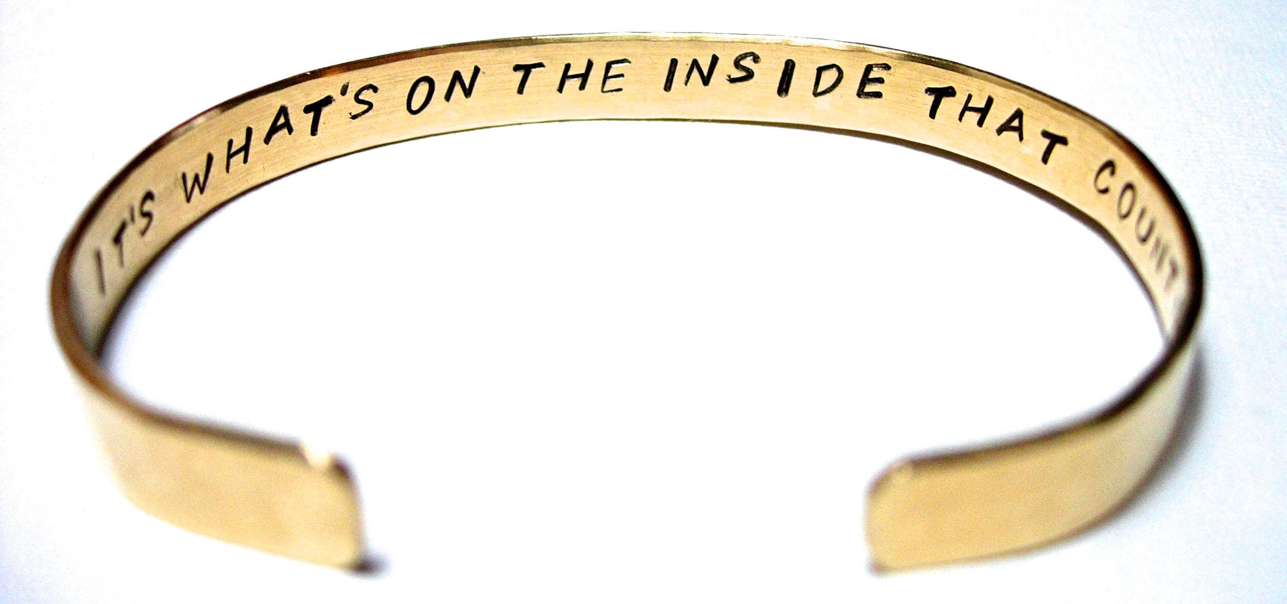 It's What's On The Inside That Counts  Inspirational Hand Ham…