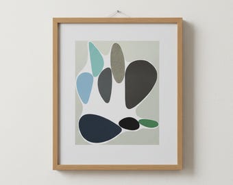 Victor Vasarely chromlithograp Octal 7. 1972