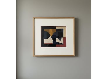 Victor Vasarely chromlithograp Octal 7. 1972