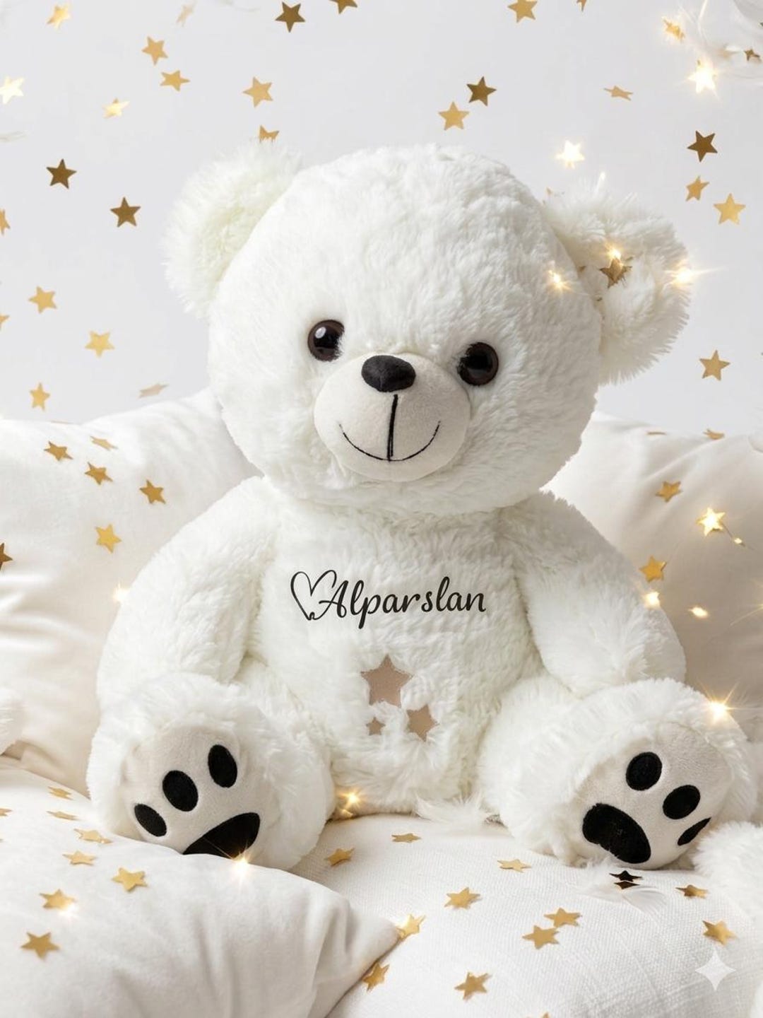 Customized Teddy Bear Embroidered Shirt With Name Personalized Baby ...