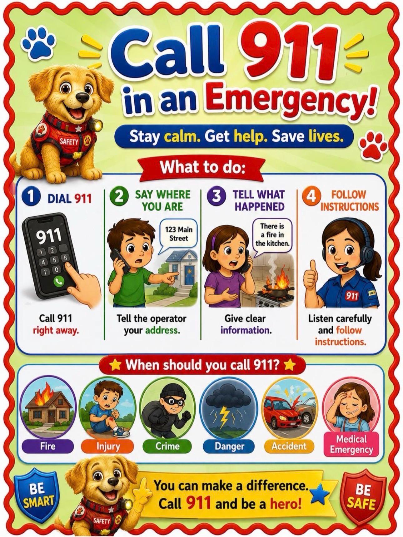 Fire Safety Activity Pack for Kids Ages 4-8: Mazes, Escape Plans ...