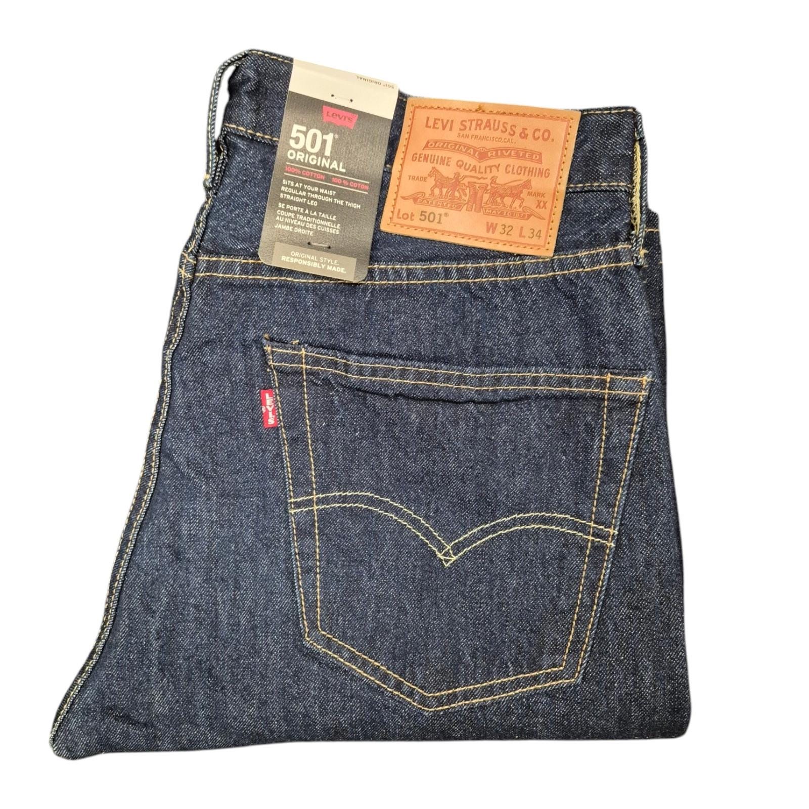Levis Engineered Jeans W34 - Etsy UK