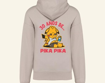Sudadera Mucho Pika Pika Beis