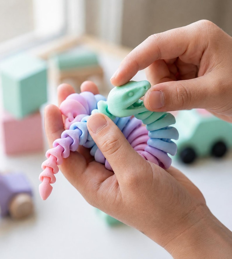 100+ Flexi Animal STL Bundle | Articulated Creature Collection | Flexi Fish, Shark, Articulated Octopus | 3D Printed File | Instant Download image 2