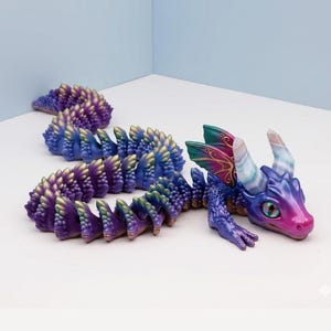 100+ Flexi Animal STL Bundle | Articulated Creature Collection | Flexi Fish, Shark, Articulated Octopus | 3D Printed File | Instant Download image 4