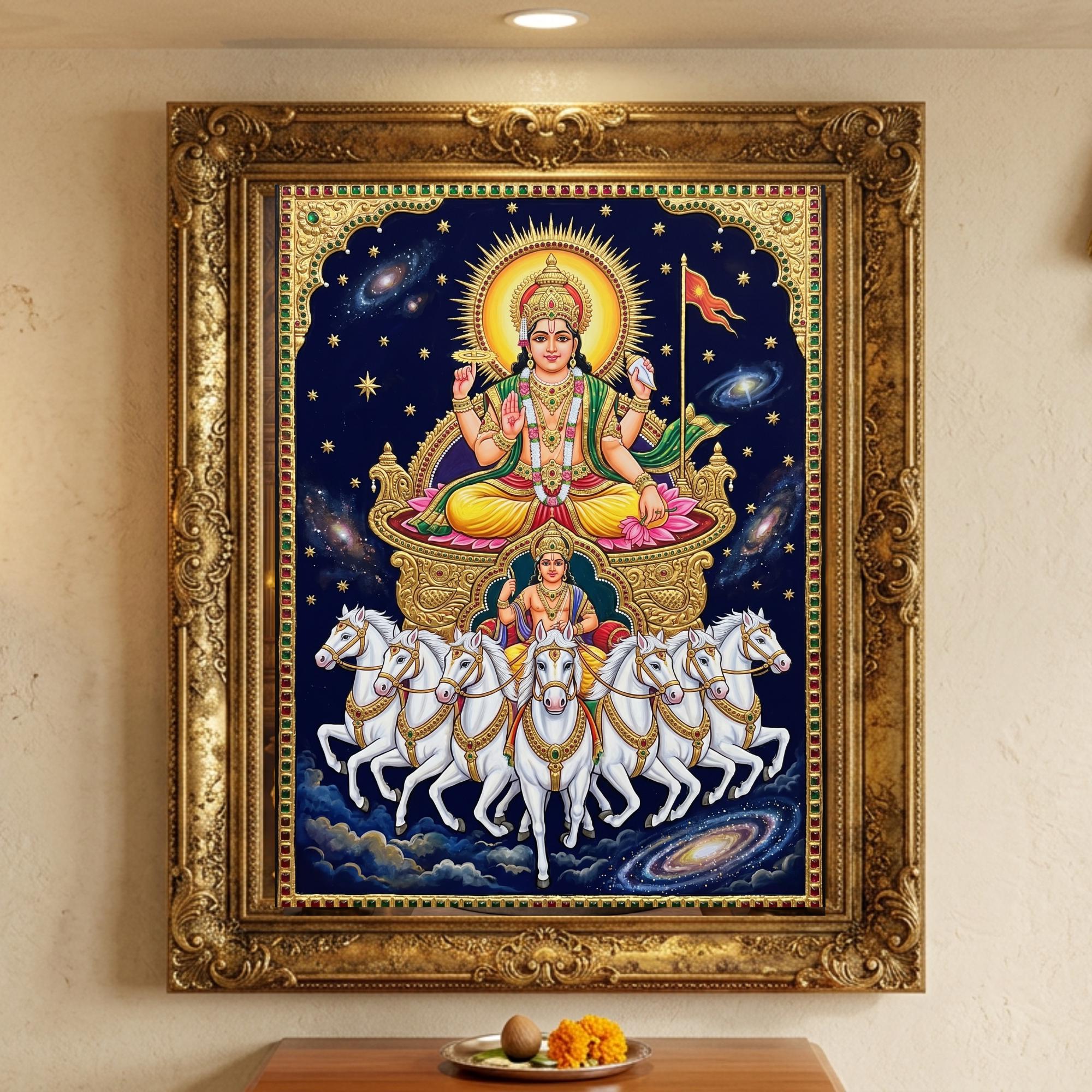 Surya the Sun God - Etsy