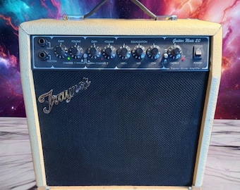 Traynor Guitar Mate 20 Guitar Amplifier Tested Working Rare White Variant Nice!