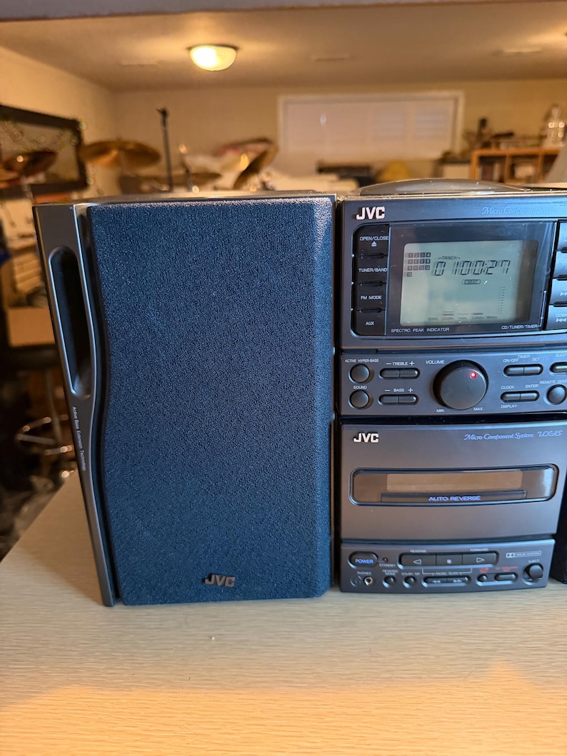 JVC UX-A5 Complete Micro Component System Am FM Stereo Cd Tape Deck ...