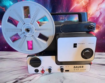 Serviced Bauer T17 Super 8 Sound Projector – Clean, Tested, Ready to Use Made in Italy Very high end!