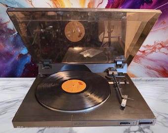 Vintage AKAI AP-X1 Semi Automatic Turntable Japan Made Serviced New Belt Rare!