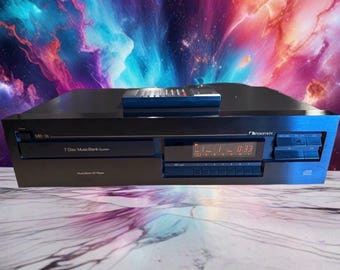 Vintage 1994 Nakamichi MB-3S Music Bank 7 Disc Cd Player FULL FRESH Service Rare