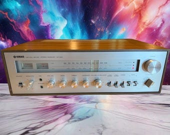 Vintage Yamaha CR-600 Natural Sound Stereo Receiver  Serviced & Cleaned Beauty