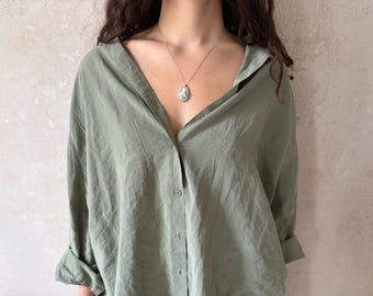 Minimalist Pearl Necklace Pendant