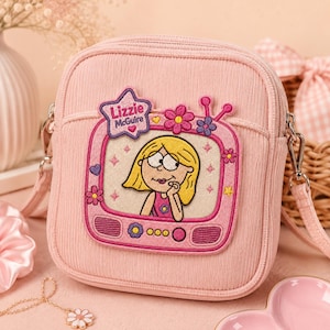 Lizzie McGuire Embroidered Patch | Y2K Retro TV Iron On | 90s Nostalgia Accessory